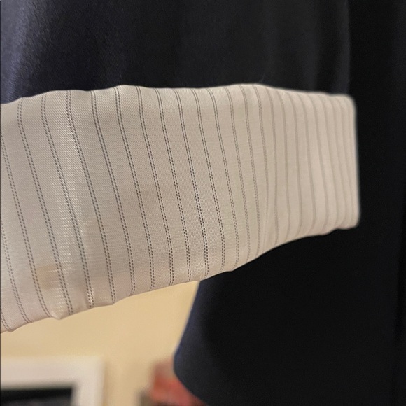 BCBG MaxAzaria Black Jacket with Cream Trim - Picture 4 of 8